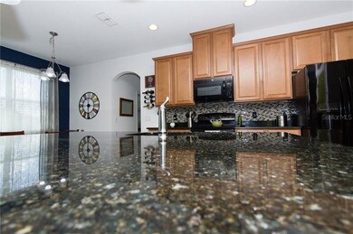Huge & Luxurious granite island. 42 inch cabinets,
