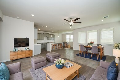 This is the amazing, spacious blended living/kitch