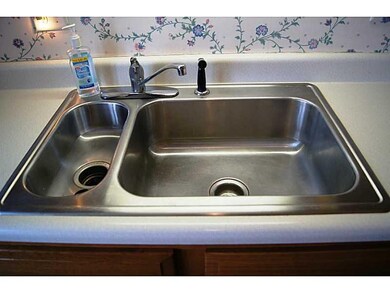 Kitchen. A View of the Stainless Kitchen Sink