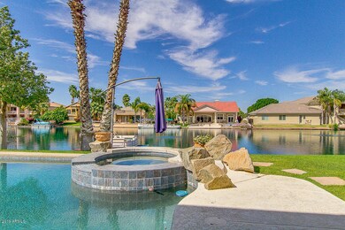 Pool/ Spa with Lake view