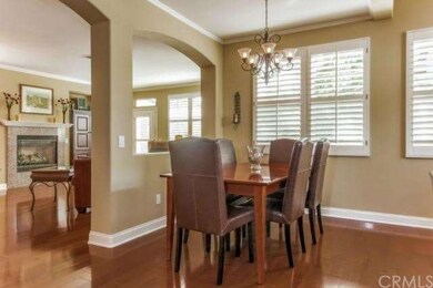 The dining area is perfect for formal entertaining