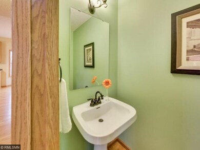 Guest bath on the main level.