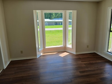 Justin Circle Fireplace area