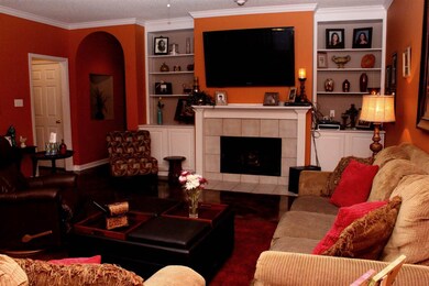 Lots of built-ins and archways.