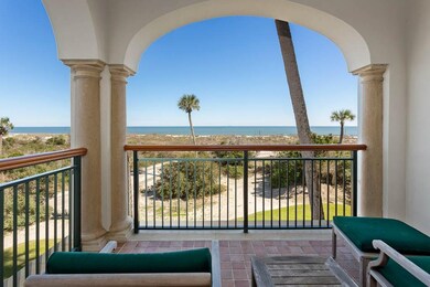 Sweeping view of the beach and ocean from the balc