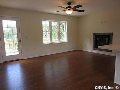 Living Room Living room with gas fireplace
