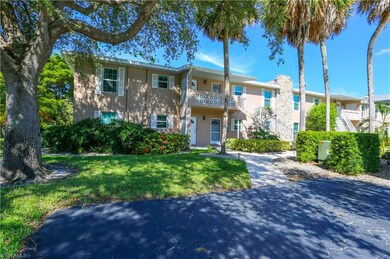 View of front of property with a front yard