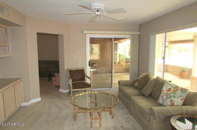 Family Rooom Leads to Patio