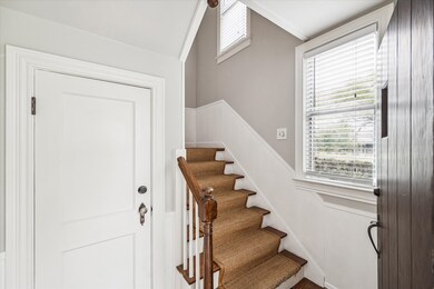 Front hall - entrance to unit 1 and 2.