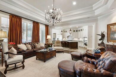 Oversized Family Room off of the Kitchen