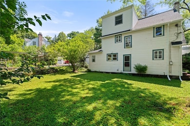 Large double lot with plenty of green space to enjoy.