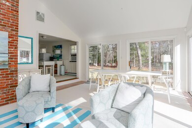 sun room to kitchen and rear pro