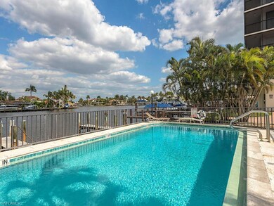 Sparkling pool with gorgeous views.