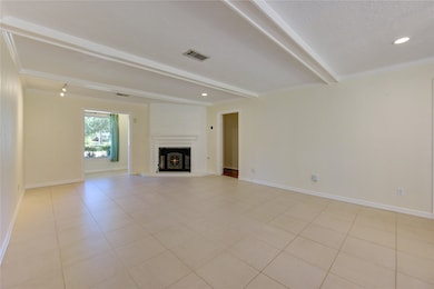 Charming fireplace and beautiful molding accents!