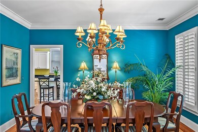 Elegant formal dining room