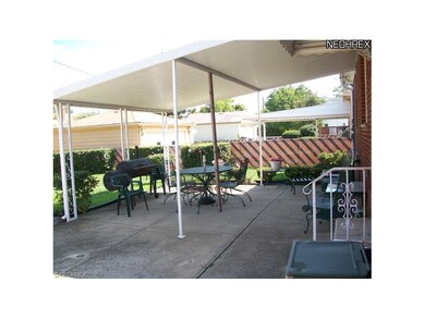 Concrete patio