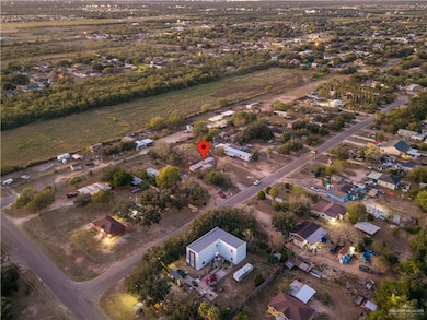 Aerial view of property's location