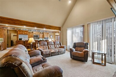 Open floor plan with space for everyone to visit