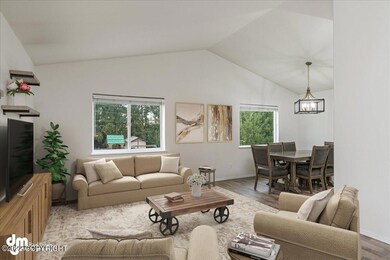 Living Room Staged