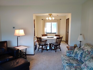 Living Room leading into Dining Room