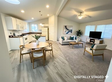 Kitchen/Living Staged