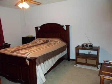 Spacious master bedroom