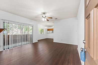 This condo offers open-concept living and dining s