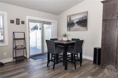Great room dining to patio