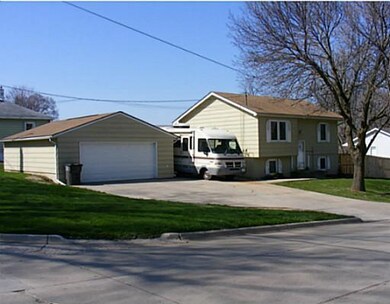 Parking Lot/Garage. Over sized 2 car garage with e