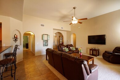 Living Area from Back Door