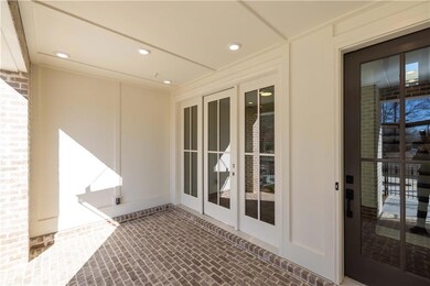 Front door and terrace door into foyer and flex sp