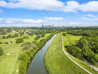 Aerial view of Trinity Trails