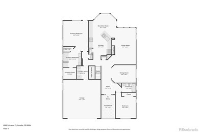 Main floor floorplan.