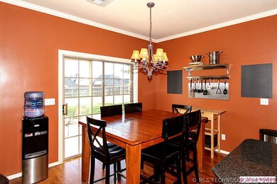Breakfast Room is Spacious & Offers View to Covere