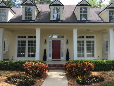 Approach to front door