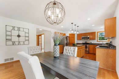 Main level kitchen/dining room