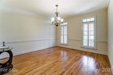 The formal dining room is perfect for elegant dinn