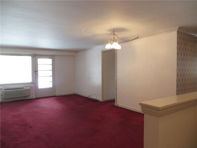 Living room with patio
