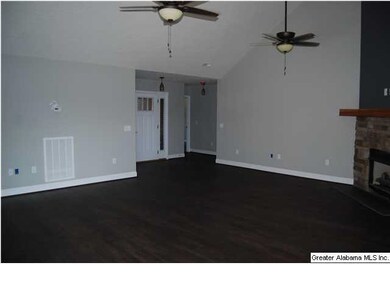 Living room looking toward foyer