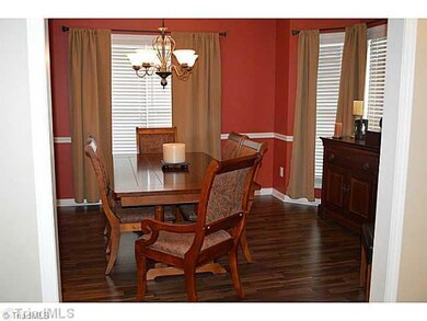 Dining Room. Notice the beautiful bay window