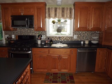 Beautiful tiled backsplash