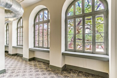 Oversized grand windows which bring in lots of nat