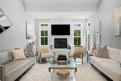 Fireplace and Windows