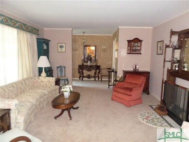 Living room looking towards foyer
