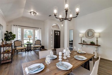 Dining room and second living area
