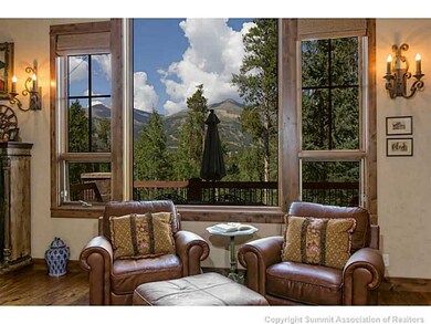 Living Room. Breckenridge Ski Area views from the