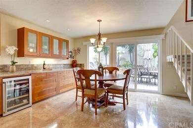 This is a photo looking out from the Kitchen to th