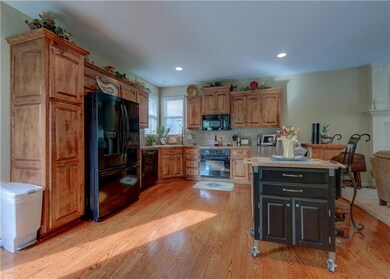 Spacious kitchen with plenty of storage