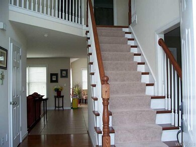Foyer. Elegant entry foyer, with hardwood floors, 