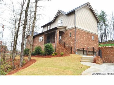 Beautiful new construction sits on a large lot in 